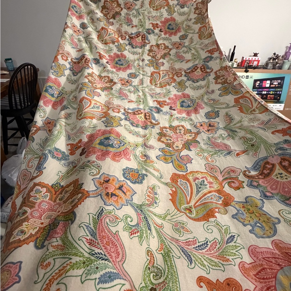 Vintage Polo by Ralph Lauren Multicolor Paisley Shower Curtain